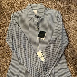 Brooks Brothers Long Sleeve Tailored Fit non iron shirt.